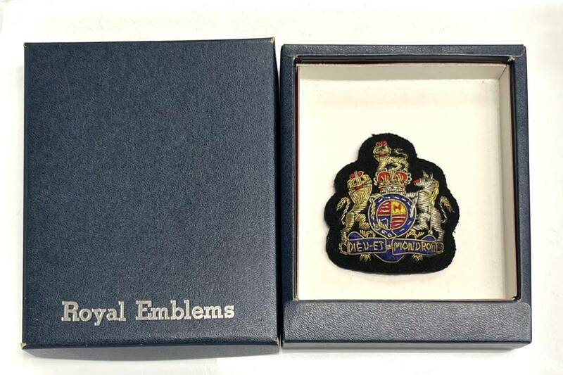 Royal Emblems★ワッペン エンブレム 手縫い ヴィンテージ レトロ