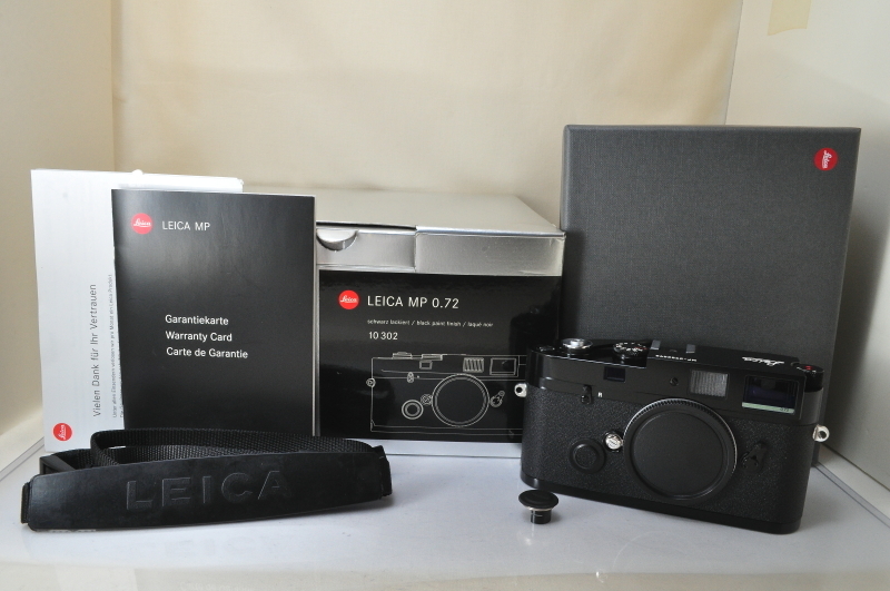 ★★極上品 Leica MP Black Paint 0.72 35mm Rangefinder Film Camera w/Box♪♪#5649