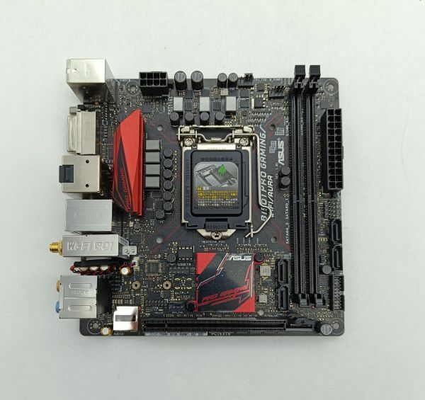 ASUS B150I PRO GAMING/WIFI/AURA LGA1151 Mini-ITX
