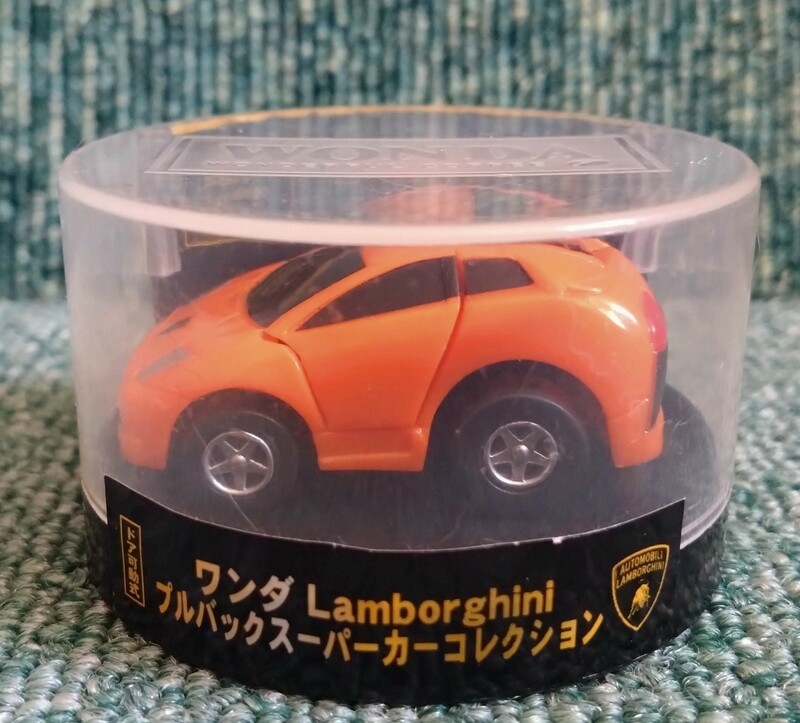 コーヒー WONDA ワンダ おまけ Lamborghini ランボルギーニ プルバック スーパーカー コレクション Murcilago ムルシエラゴ ミニカー