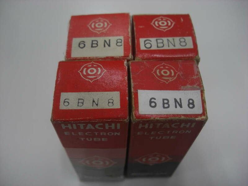 G:6BN8/日立 元箱入りの4本セット
