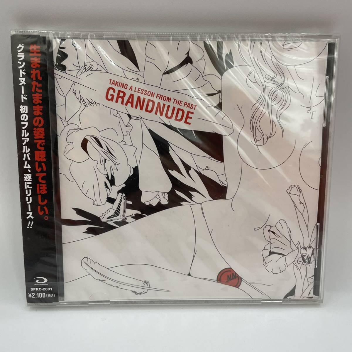 【未開封品】GRANDNUDE　グランドヌード　テイキング・ア・レッスン・フロム・ザ・パスト　サンプル　見本品　CD