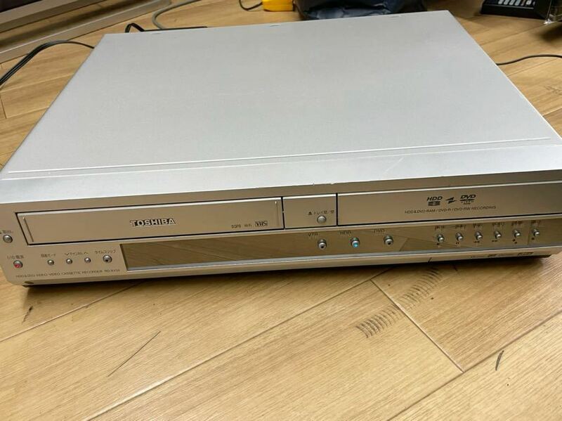 TOSHIBA　東芝/RD-XV34SJ　VTR一体型 HDD＆DVDビデオレコーダー　HDD/DVD/VHSレコーダージャンク