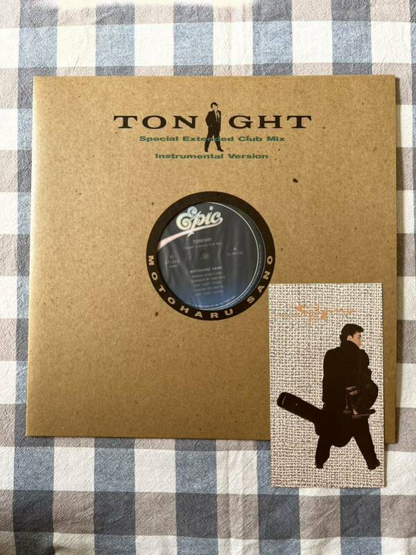 【美盤 】LPレコード 佐野元春『TONIGHT』管理23L9