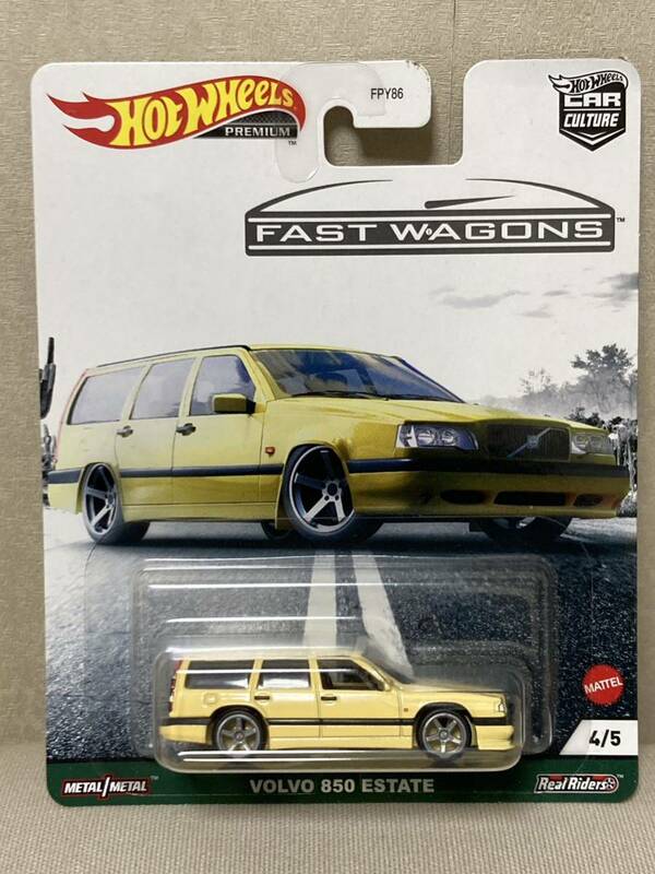 即決有★HW hotwheels ホットウィール ファストワゴンズ ボルボ 850 エステート FAST WAGONS VOLVO 850 ESTATE★ミニカー