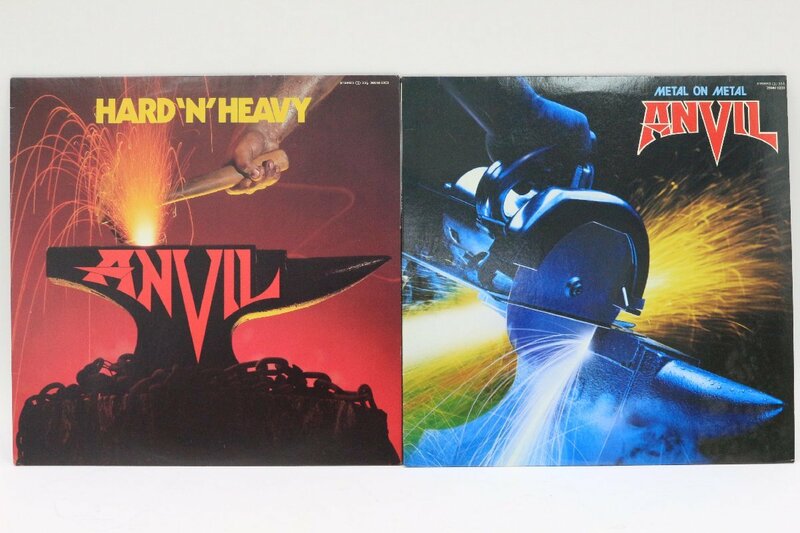 ANVIL ◎ [HARD'N'HEAVY] [METAL OF METAL] 28MM0202/28MM0230 レコード/LP ◎ #4599
