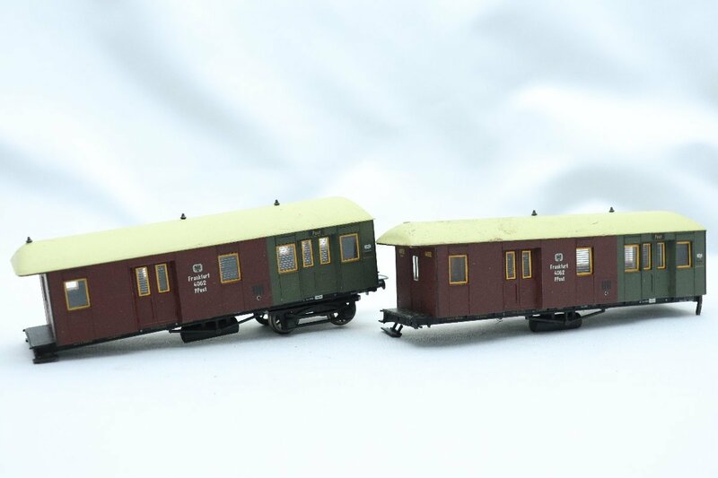 Liliput/リリプット ☆ 郵便荷物車 鉄道模型 HOゲージ 2両セット ☆ ＃4909