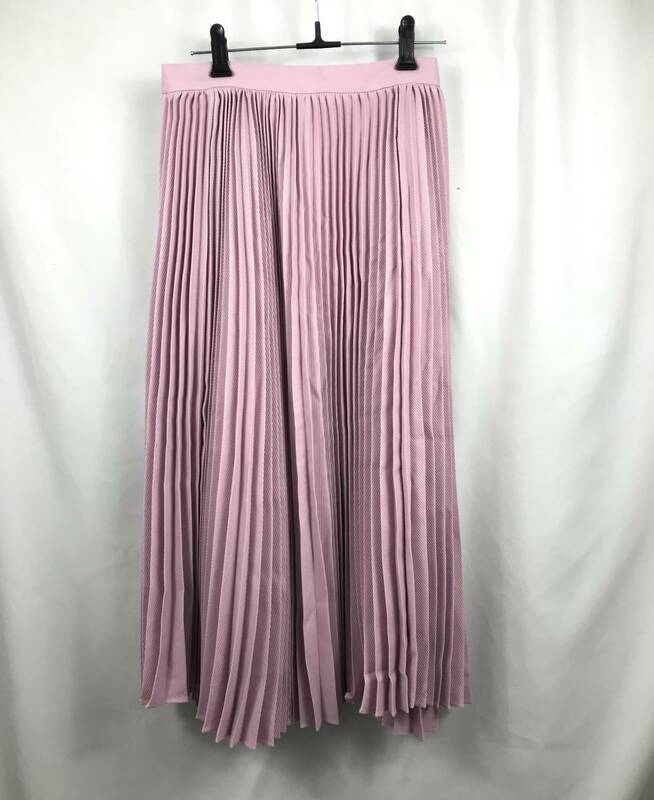 Cen.　プリーツスカート　ミドルスカート　レディースファッション　ピンク色　サイズ36　JTB-61