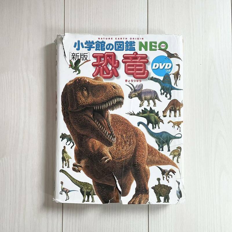 [新版]小学館の図鑑NEO 恐竜 フルカラー 初めての図鑑 知育 きょうりゅうずかん ダイナソー 小学生 幼稚園 誕生日