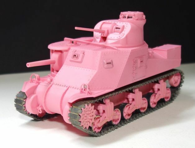 1/35 PLATZ ガールズ＆パンツァーM3中戦車リー　聖グロリアーナ女学院戦時　完成品