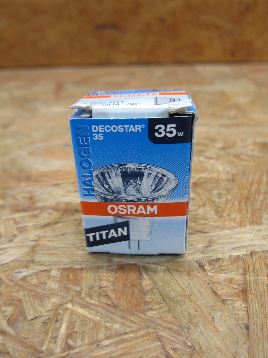 ◎中古 OSRAM JR12V35W-WF/K3GT ハロゲンランプ ハロゲン電球 3個セット◎L202