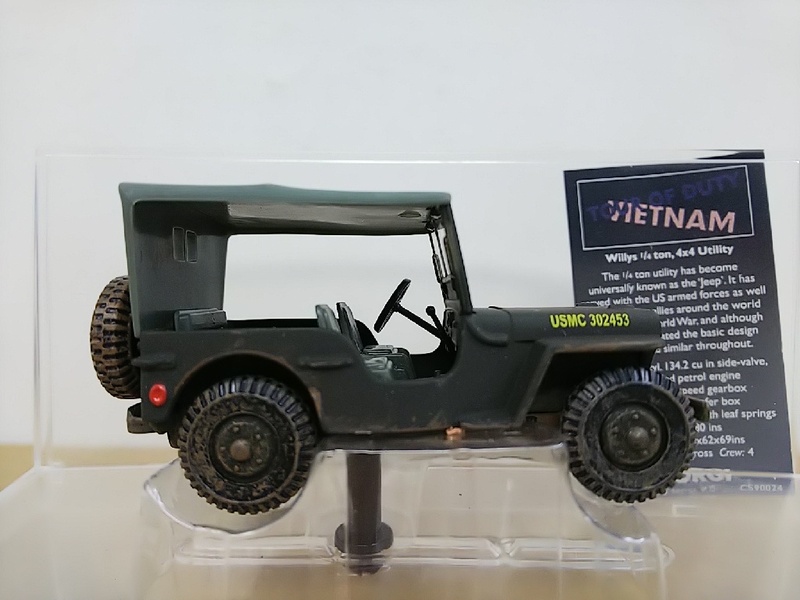 ■ CORGIコーギーFIGHTING MACHINES CS90033 Willy's Jeep Tour of Duty, Vietnam ジープ ベトナム ミニカー