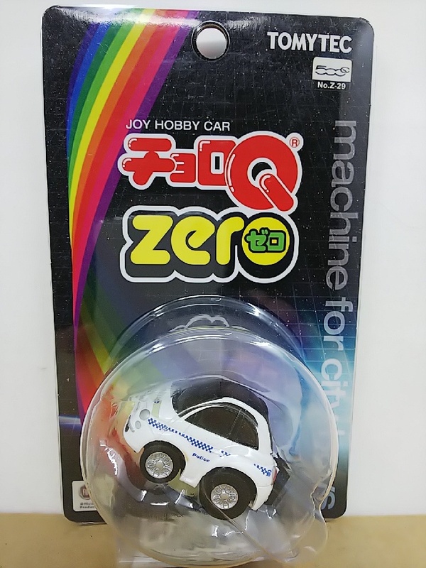 ■ トミーテック チョロＱ ZEROゼロ Z-29c フィアット 500C ポリスカー 【オーストラリア】 サイドミラーパーツ付 プルバックミニカー