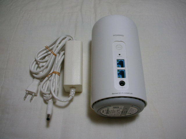 ◆中古品 UQ モバイル Speed Wi-Fi HOME L02◆HWS33MWU WiMAX ルーター SIMフリー 機種 2