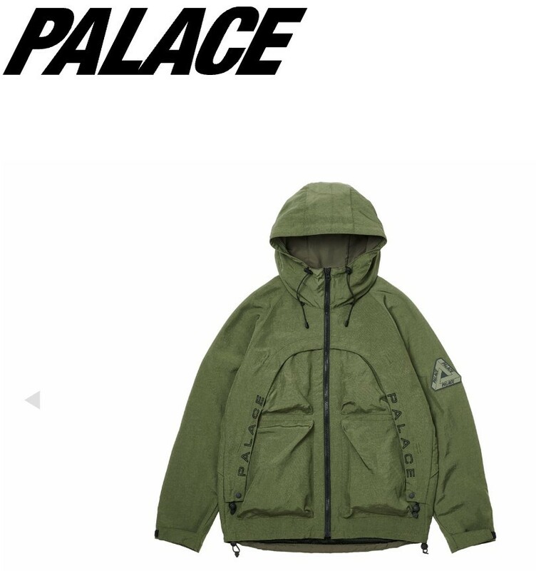 送料無料　palace remarker jacket　パレス　リマーカー ジャケット グリーン　XL　