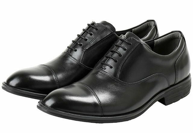 新品 テクシーリュクス TU-7020 黒 25cm メンズビジネスシューズ ストレートチップ texcy luxe 本革 革靴 紳士靴