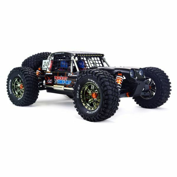 ZD Racing DBX-07 1/7 RC Scale 4WD 2.4G　品番DBX7-02BLACK②　【ライト付き、バッテリ―2本付き】