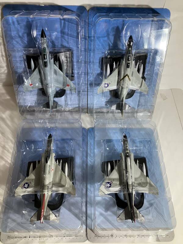 エアファイターコレクションVol,01・25・45・71 F-4ファントム 4種セット 1/100ダイキャスト [未開封]