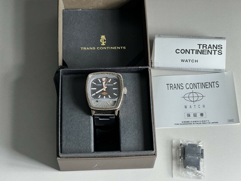 51119▽腕時計 TRANS CONTINENTS トランスコンチネンツ シチズン G300-S031656 HSB 500187 GN-4-S 11G