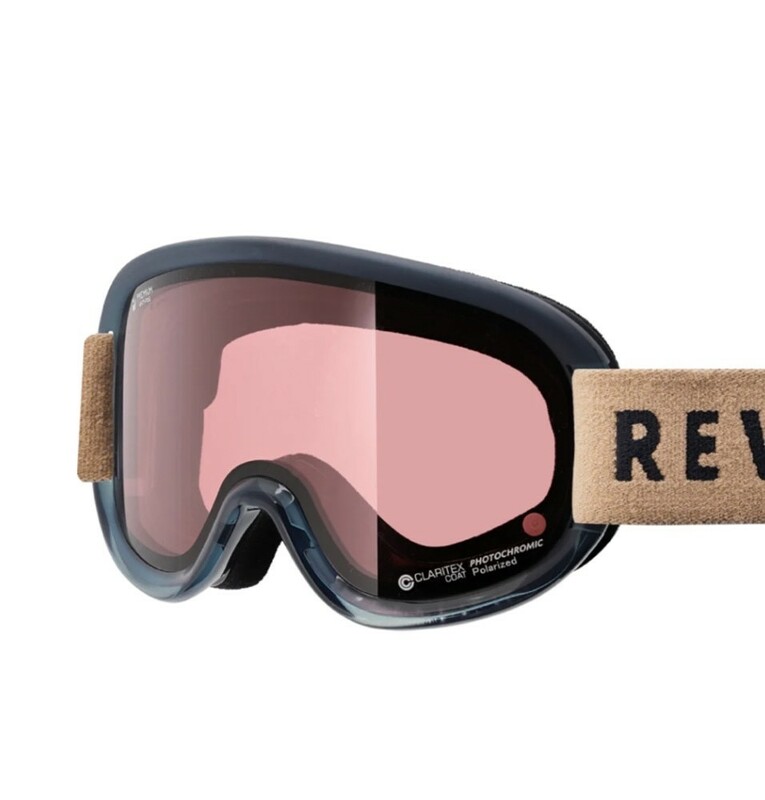 REVOLT/リボルト GOGGLE/ゴーグル super light frame/スーパーライトフレーム MARINEBLAU(pink pola/clear)スノーボード ゴーグル