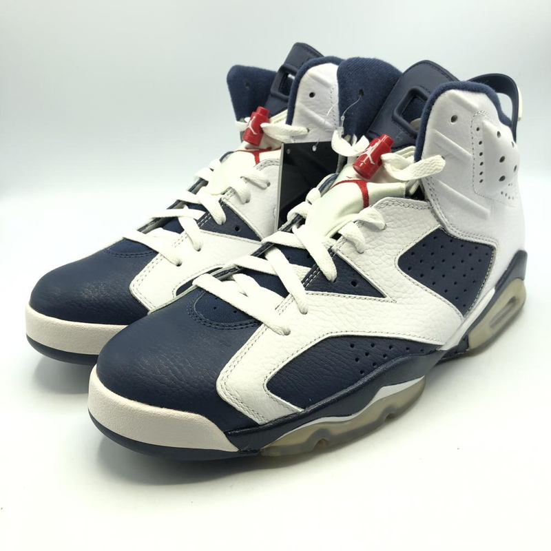 【中古】NIKE AIR JORDAN 6 RETRO OLYMPIC サイズ29cm 384664-130 ナイキ ジョーダン オリンピック[240017590483]