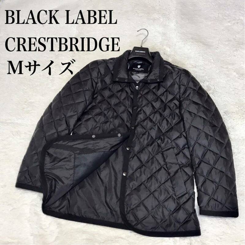 美品 BLACK LABEL CRESTBRIDGE ダウンジャケット ブルゾン ブラックレーベルクレストブリッジ ビッグシルエット オーバーサイズ