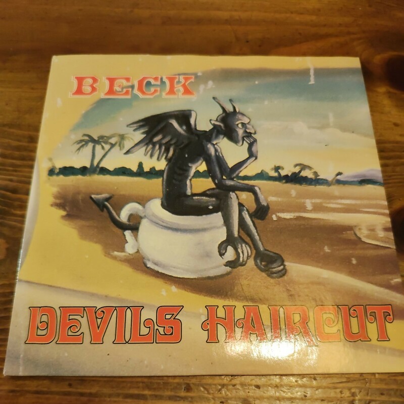 美品7inch　BECK /Devils Haircut レコード UK盤1996