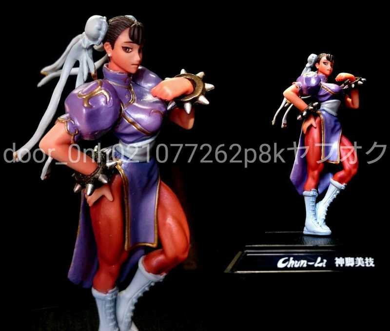 Capcom Street Fighter Chun-Li Figure ストリートファイター 春麗 日焼けパープルコスチュームver. フィギュア