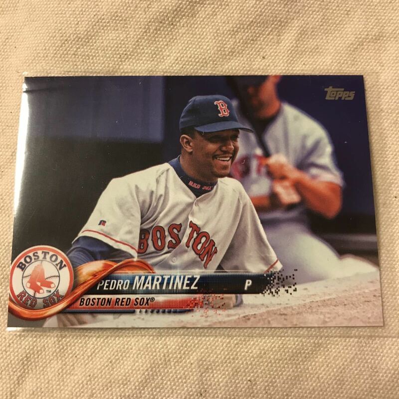 SP[Pedro Martinez]Base Variation[2018 update topps MLB]US-23(Boston Red Sox(BOS))