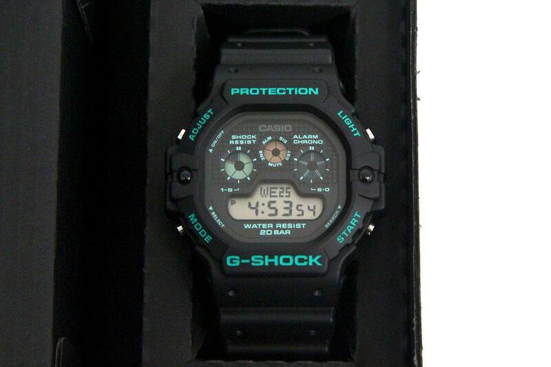 極美品｜カシオ POTR x G-SHOCK DW-5900 クォーツ腕時計 吉田カバンコラボモデル χA5628-2G1