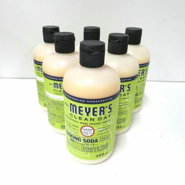 送料無料 Mrs.Meyers Clean Day ミセスマイヤーズ クリーンデイ 重曹クリームクレンザー レモンバーベナ 355mL×6本セット