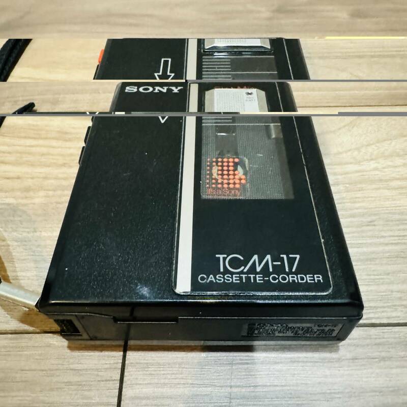 SONY ソニー TCM-17 ポータブルカセットプレーヤー