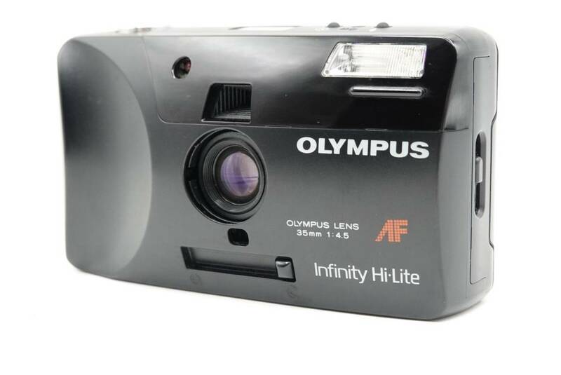 ★希少品★ 完動 OLYMPUS 35mm単焦点 単三乾電池 Infinity Hi-Lite オリンパス #B000838