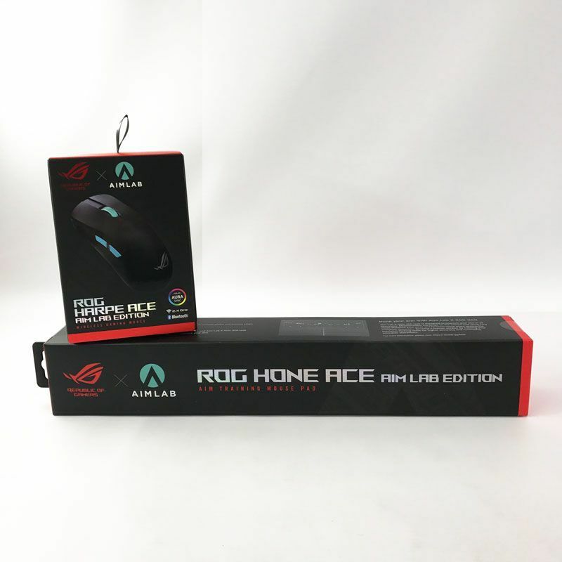 ASUS 90MP02W0-BMUA00 ROG HARPE ACE AIM LAB EDITION RGB ゲーミング マウス マウスパッドセット 店頭/他モール併売《家電・山城店》S412