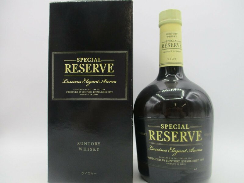 SUNTORY WHISKY SPECIAL RESERVE サントリー ウイスキー スペシャル リザーブ 箱入 700ml 40％ 未開封 古酒 Z22563