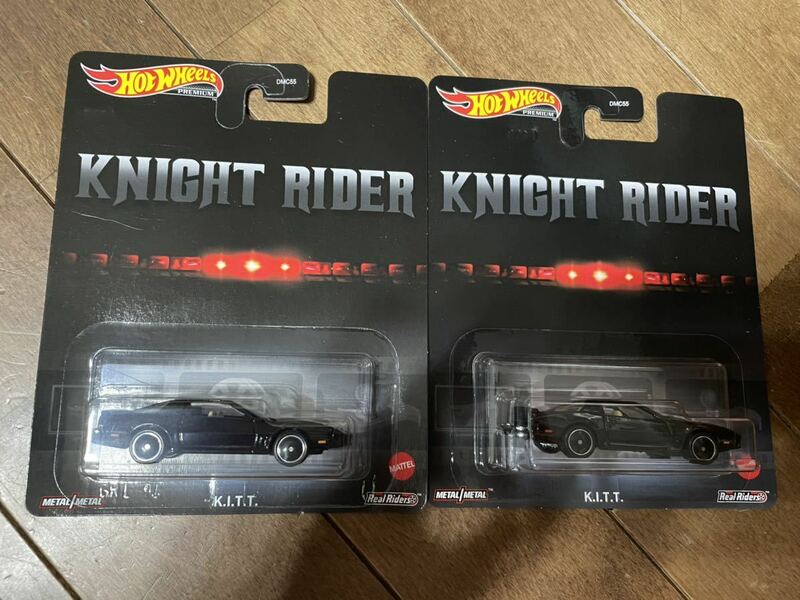 送料込2台セット ホットウィール HW K.I.T.T. キット ナイトライダー ナイト2000 レトロ・エンタテイメント kitt