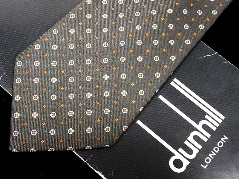 ◆E4484N◆良品◆【ｄunhill】ダンヒルのネクタイ★