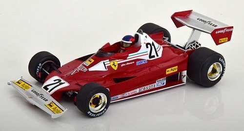 MCG　1/18　フェラーリ・312T2　#21　G．ヴィルヌーブ　カナダGP　1977