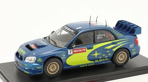 Altaya　1/24　スバル・インプレッサ WRC　#7　P．ソルベルグ　2003 ラリーGB優勝