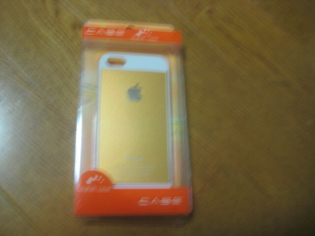 ＩＰＨＯＮＥ５　ハードケース　金