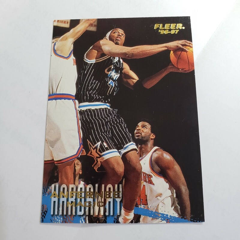 Anfernee Hardaway 1996 1997 Prizm アンファニー ハーダウェイ NBAカード ペニーハーダウェイ トレーディングカード NBA カード 78 FLEER