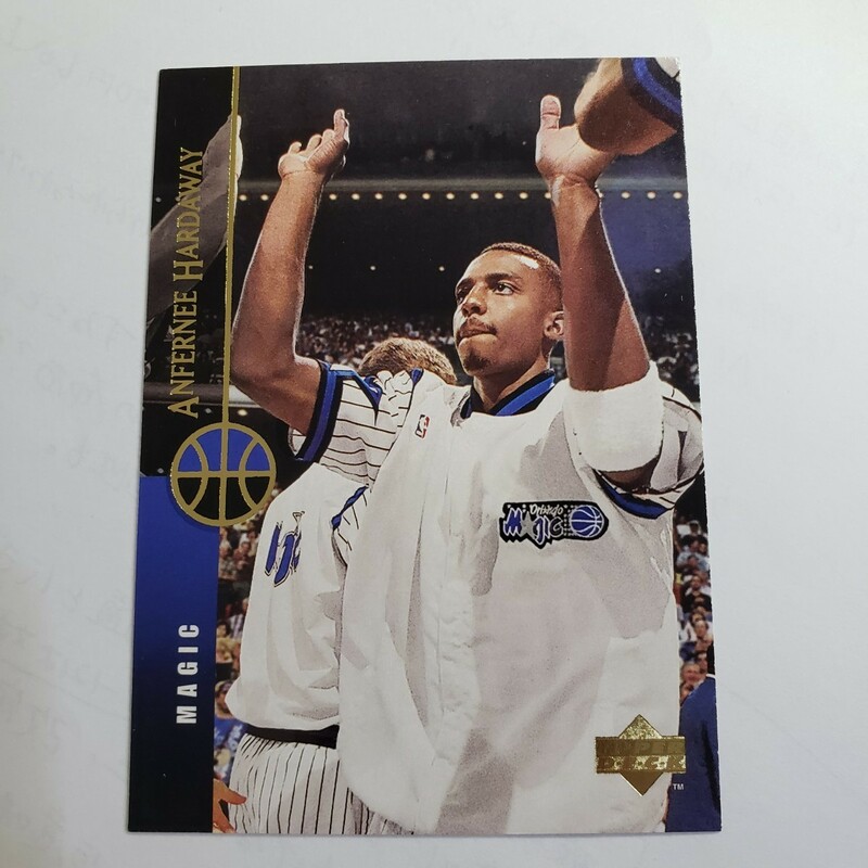 Anfernee Hardaway 1995 Prizm アンファニー ハーダウェイ NBAカード ペニーハーダウェイトレーディングカード NBA カード 228 UPPER DECK