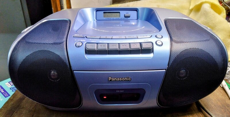 Panasonic CDラジカセ RX-D27 2005年製 パナソニック