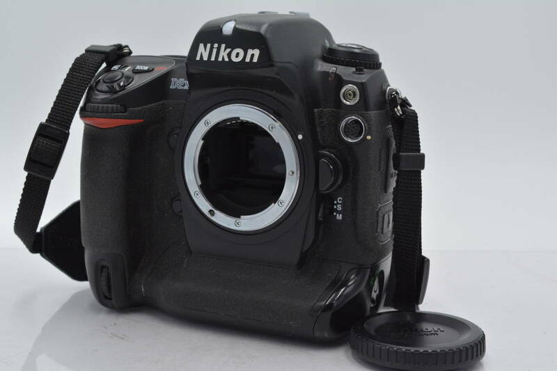 ★良品★ ニコン Nikon D2X 前キャップ、ストラップ、バッテリー付 #tk1568