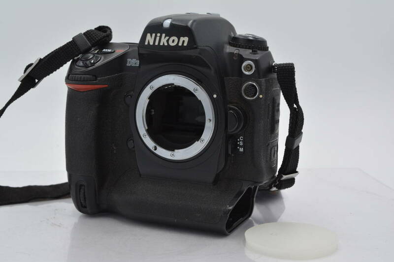 ★良品★ ニコン Nikon D2H 前キャップ、ストラップ付 バッテリー付属なし #tk1569