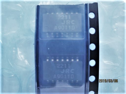 P0042　新日本無線　JRC　 FSK復調器　NJM2211M　長期保存品　1個