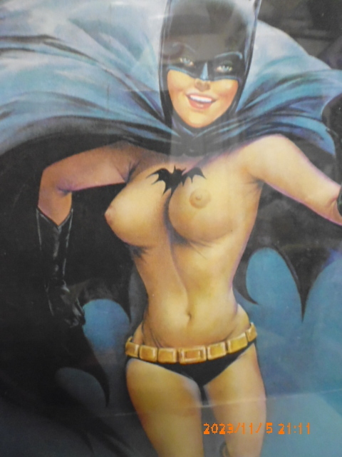 バットガール　Batgirl プレイボーイ　Playboy 　バーガス　Alberto Vargas 1966's Duplicated Illustration 
