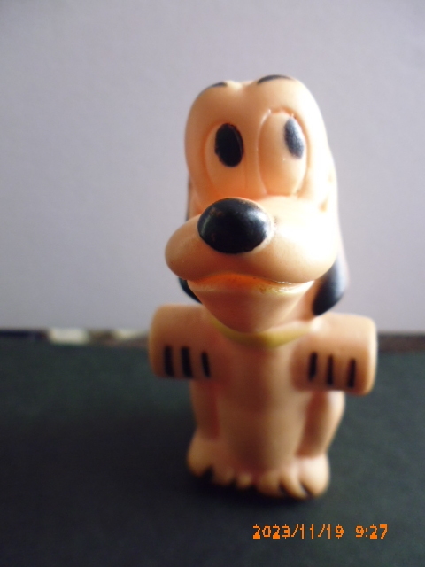 プルート　Pluto デイズニー　Disney ビンテージ　Vintage WDP　Squeaky Toy
