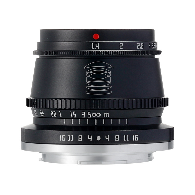 銘匠光学 TTArtisan 35mm f/1.4 C (富士フイルムXマウント) (ブラック) 単焦点レンズ 標準