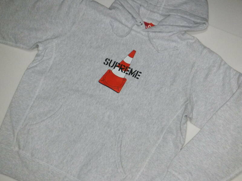 シュプリーム Cone Hooded Sweatshirt 新品未使用！国内正規品！Supreme Ash Grey パーカー